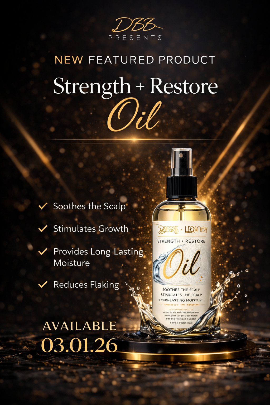 Hair growth oil