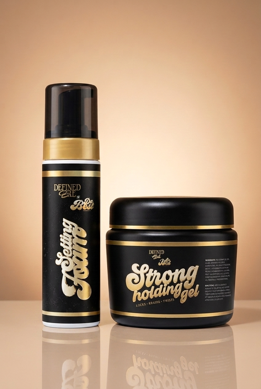 DBB Loc & Styling Duo (Gel + Setting Foam Combo)